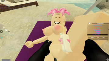 Busty Teen Stripper Fucks Her Way To The Top On Roblox