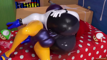 Mario's Huge Cum Shower Futa Xxl